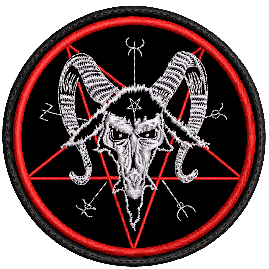 Parche Bordado BAPHOMET Death Metal