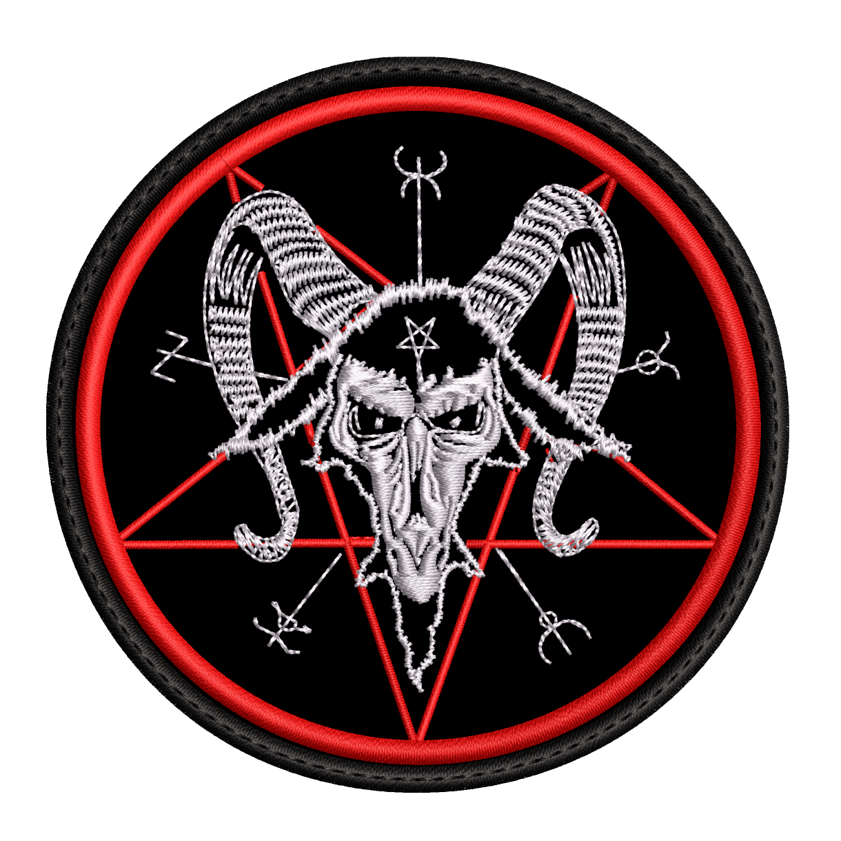 Parche Bordado BAPHOMET Death Metal