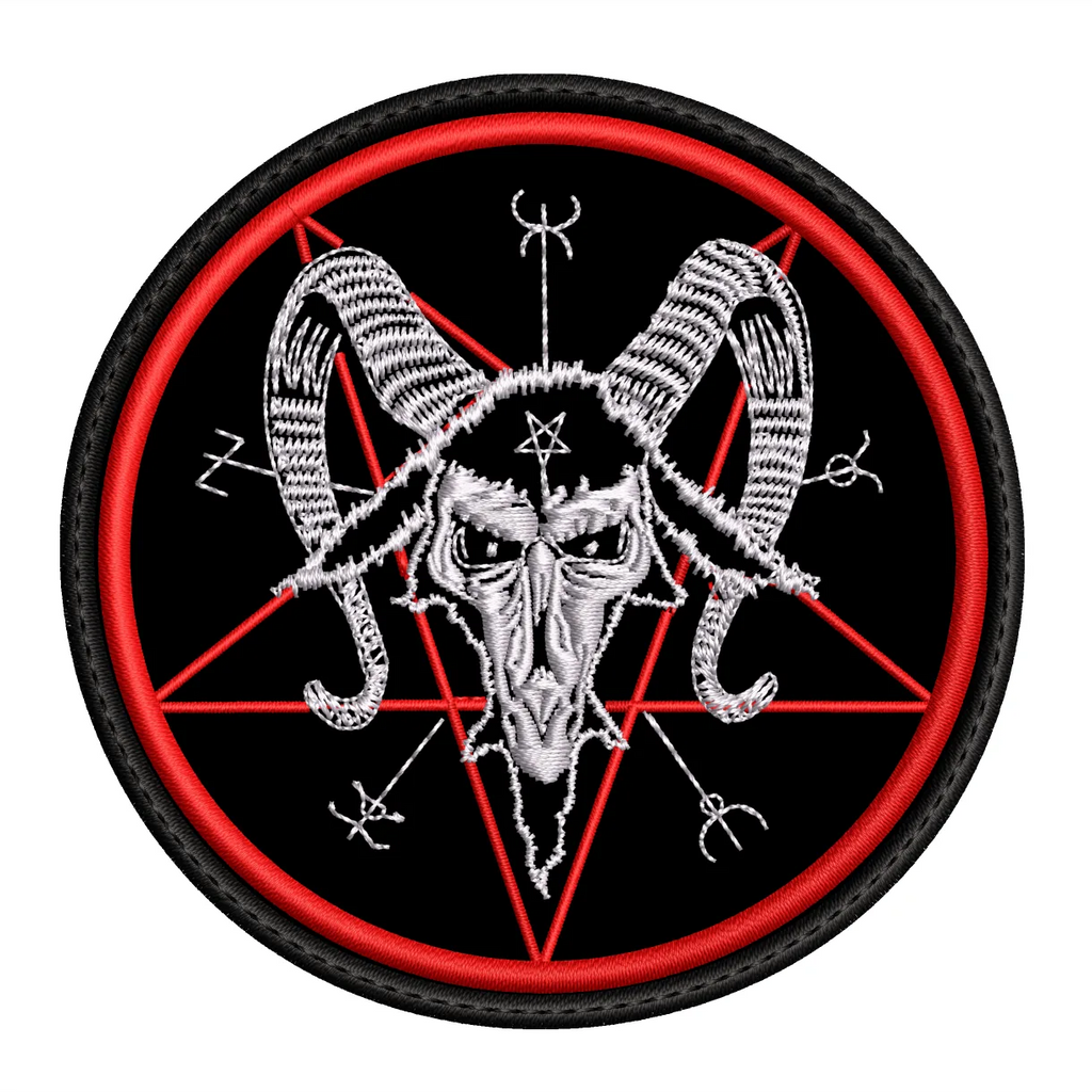 Parche Bordado BAPHOMET Death Metal