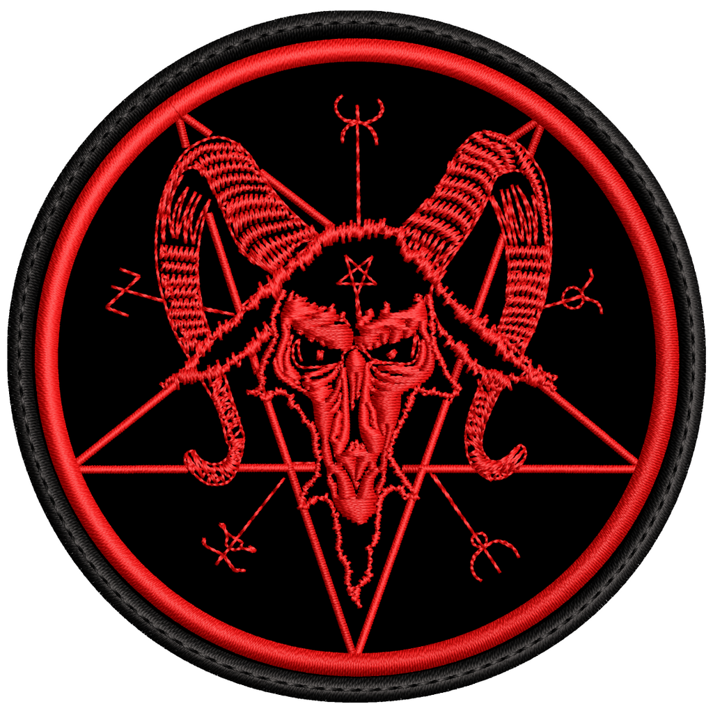Parche Bordado BAPHOMET Death Metal