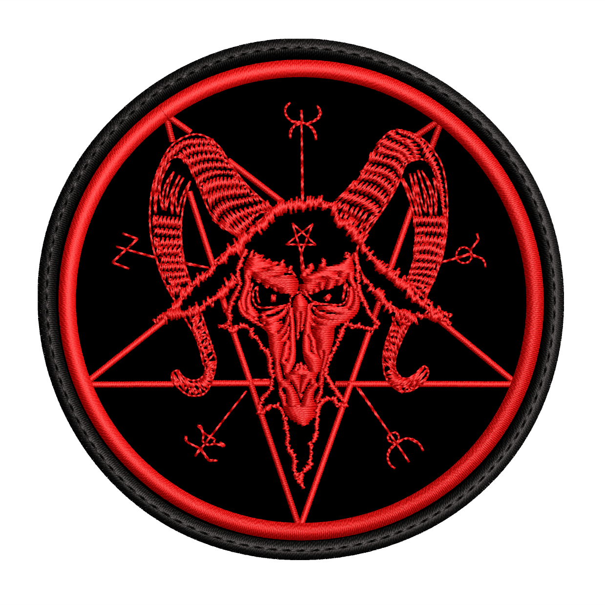 Parche Bordado BAPHOMET Death Metal