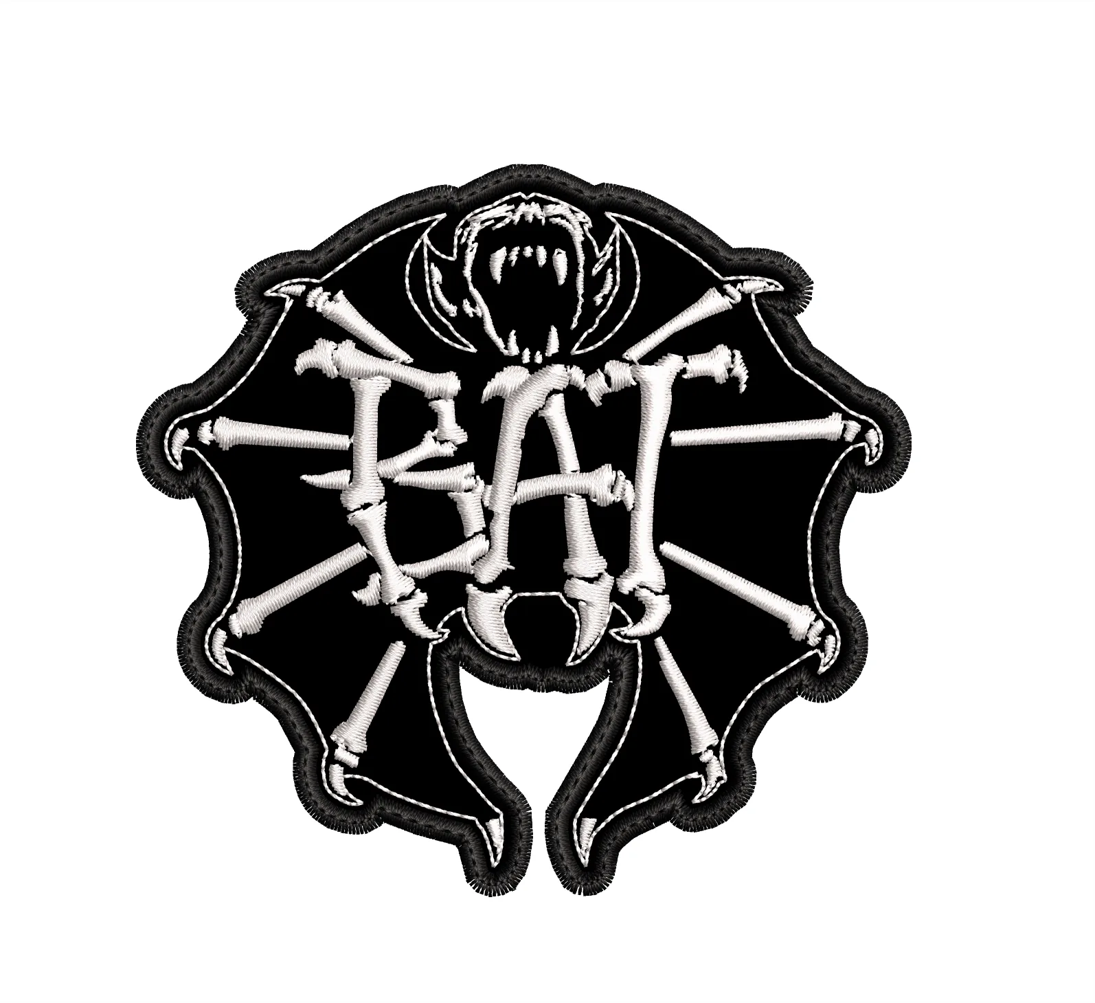 Parche Bordado BAT Heavy Metal