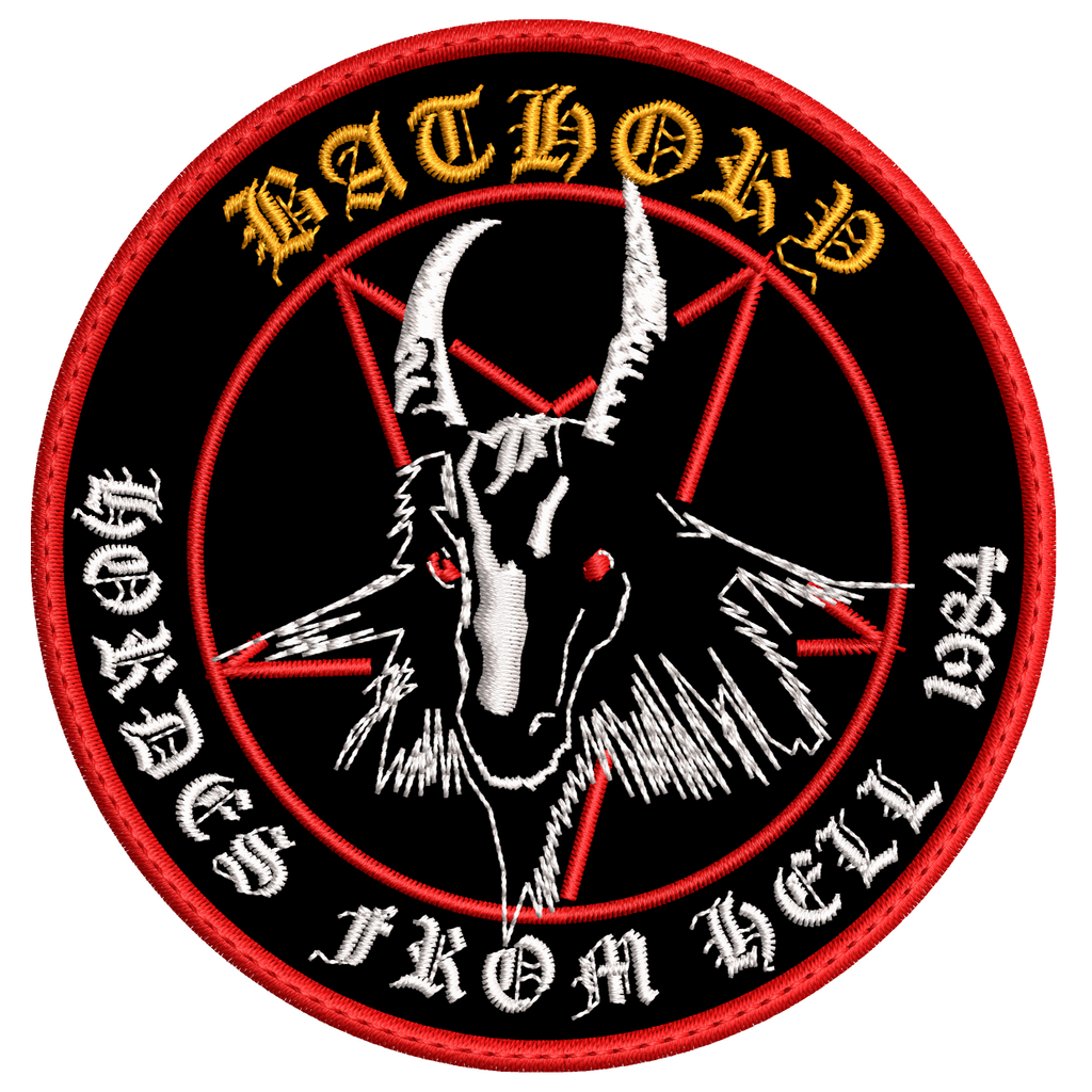 Parche Bordado BATHORY Black Metal