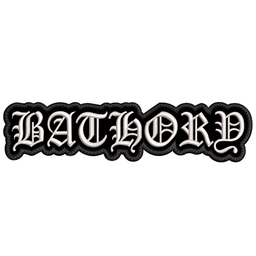 Parche Bordado BATHORD Black Metal