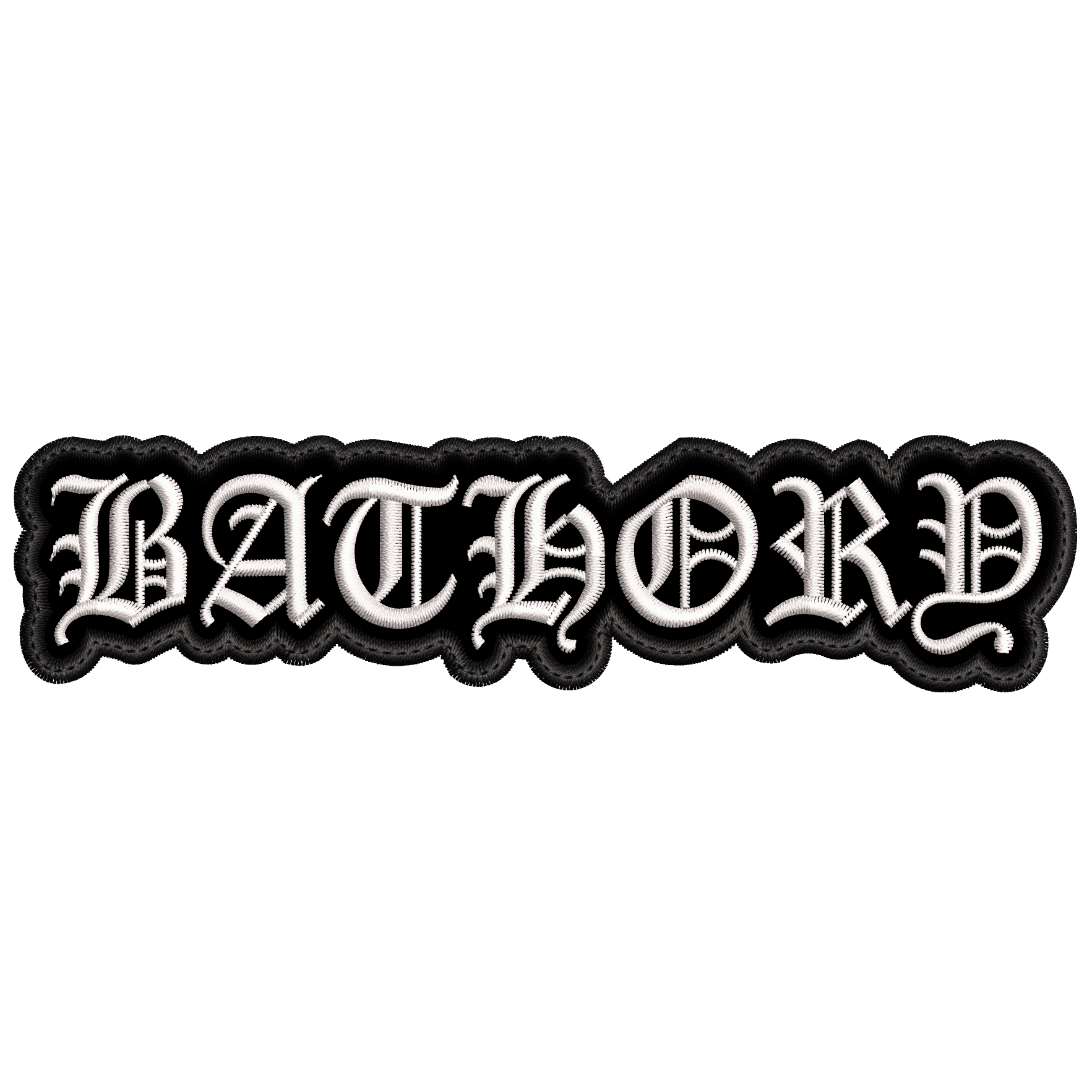 Parche Bordado BATHORD Black Metal