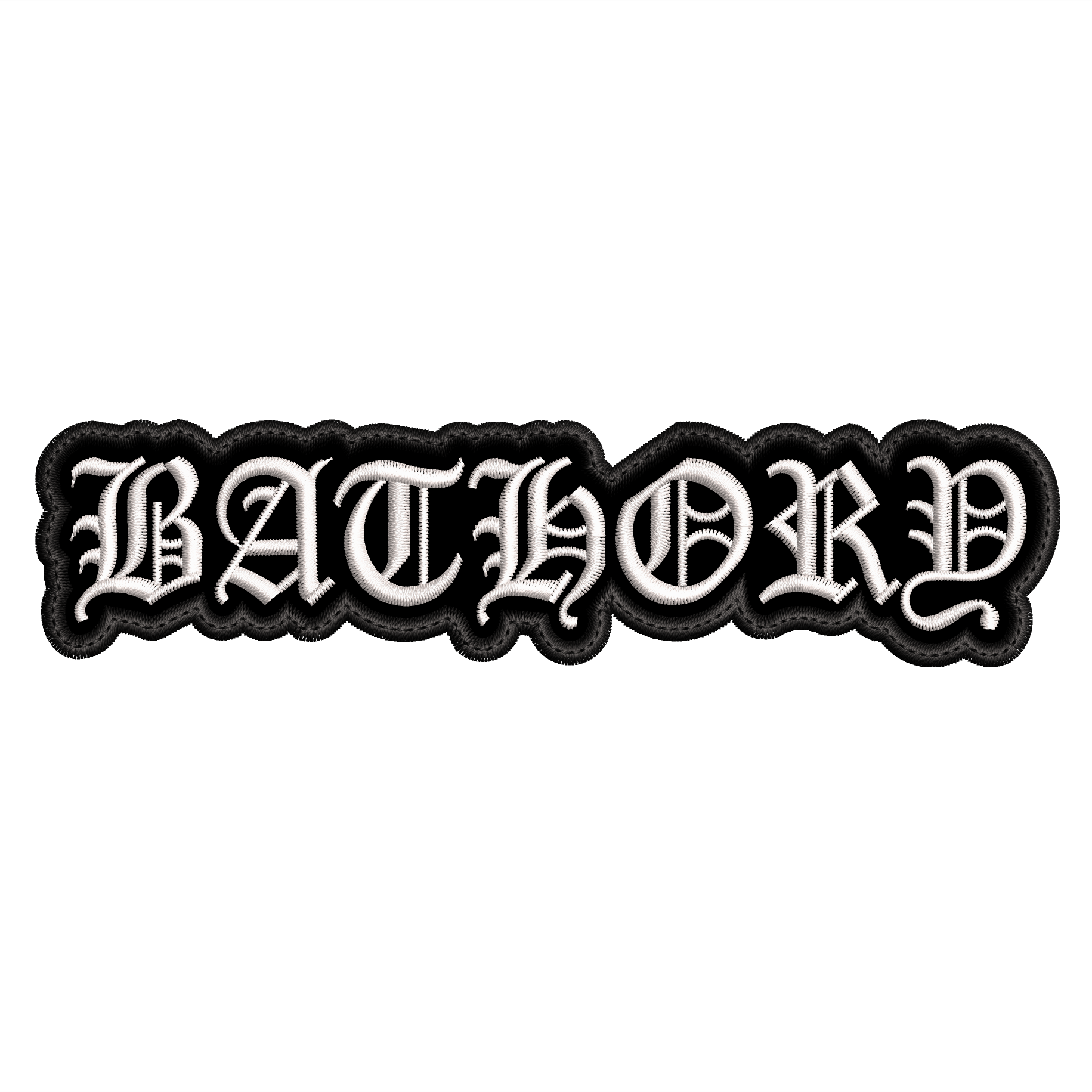 Parche Bordado BATHORD Black Metal