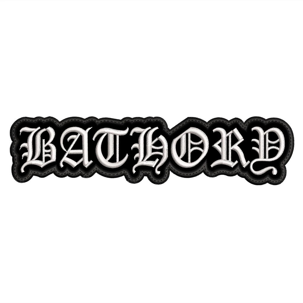 Parche Bordado BATHORD Black Metal