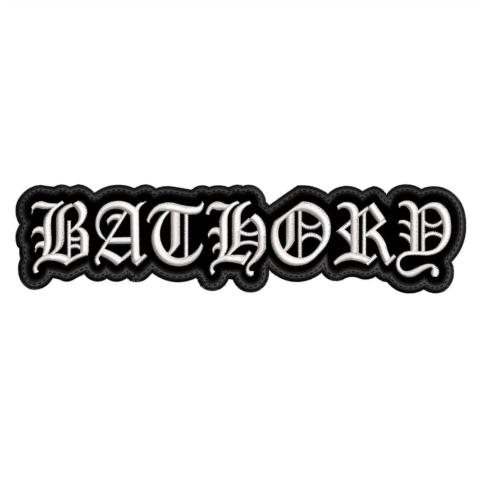 Parche Bordado BATHORD Black Metal