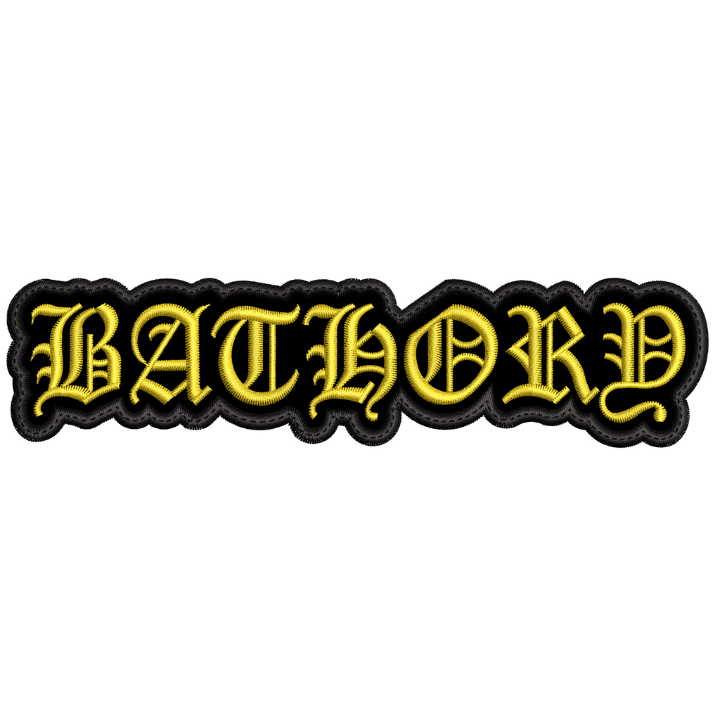Parche Bordado BATHORD Black Metal