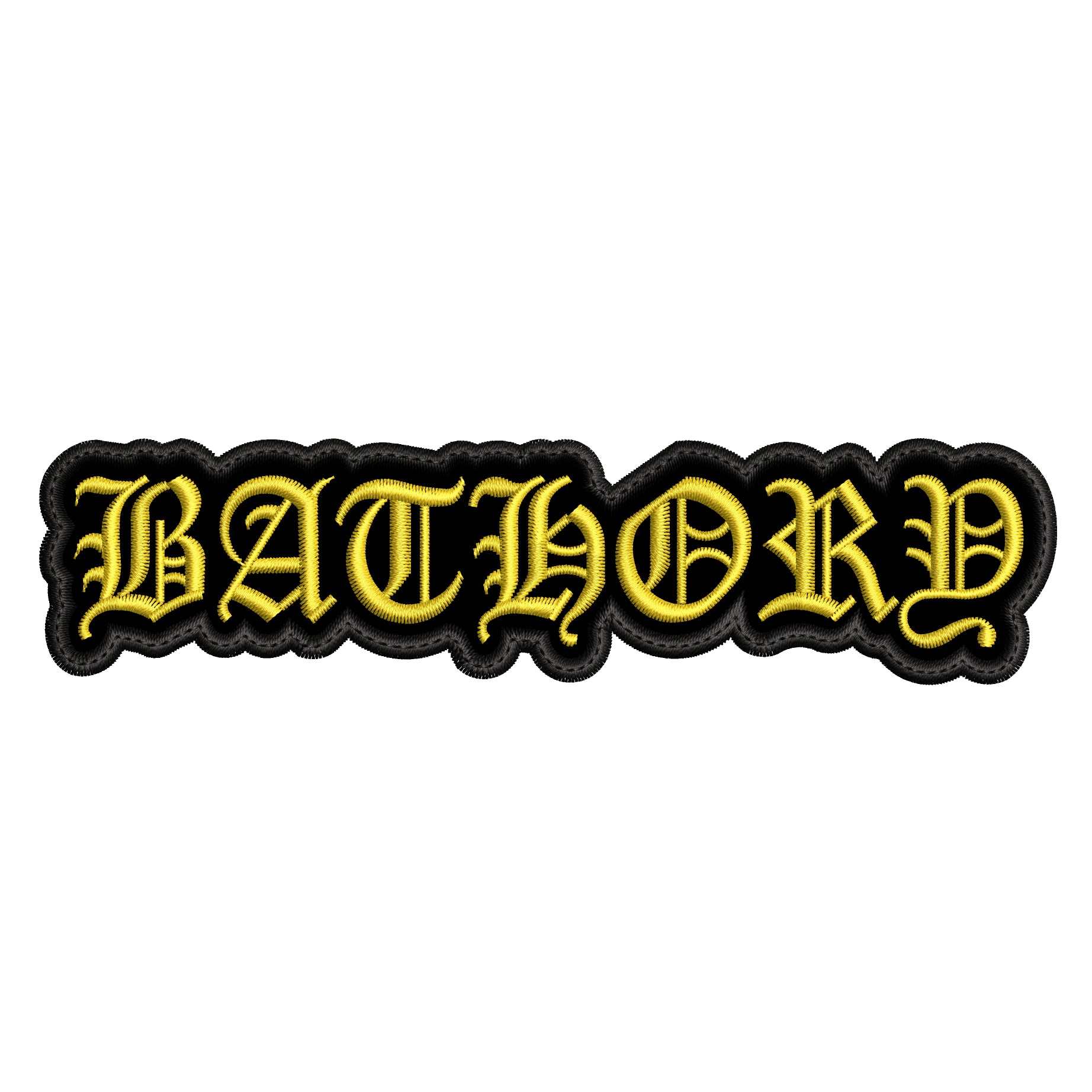 Parche Bordado BATHORD Black Metal