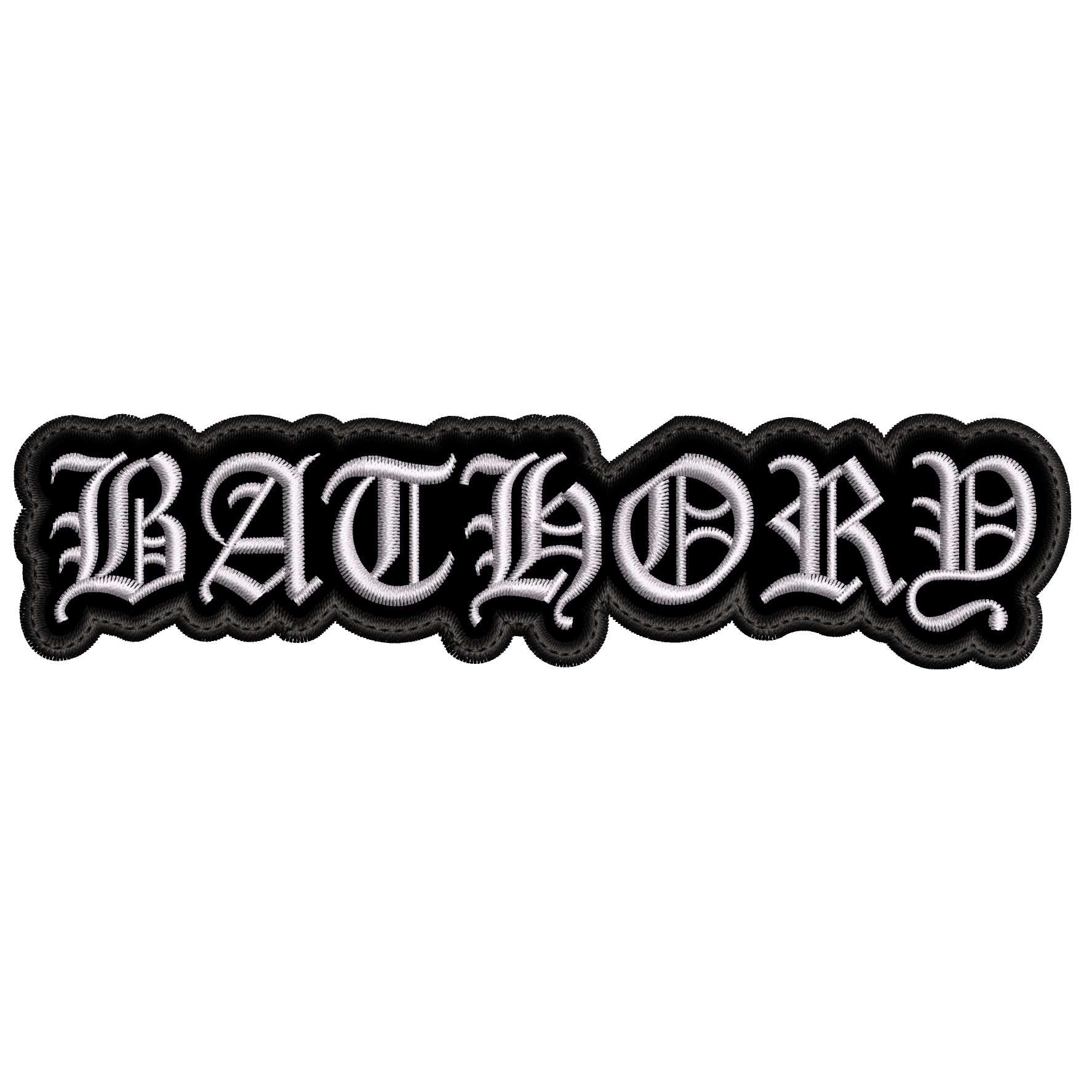Parche Bordado BATHORD Black Metal