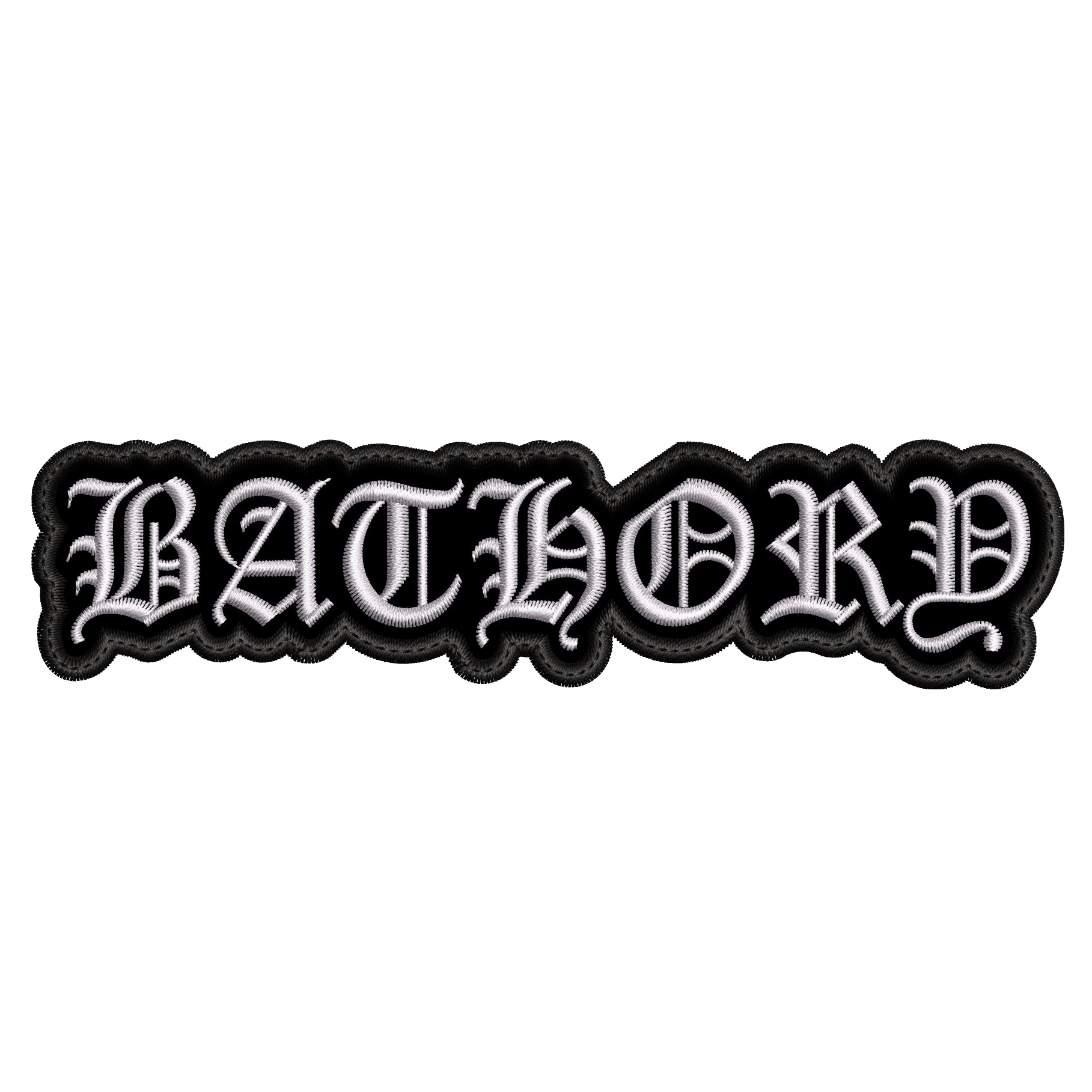 Parche Bordado BATHORD Black Metal