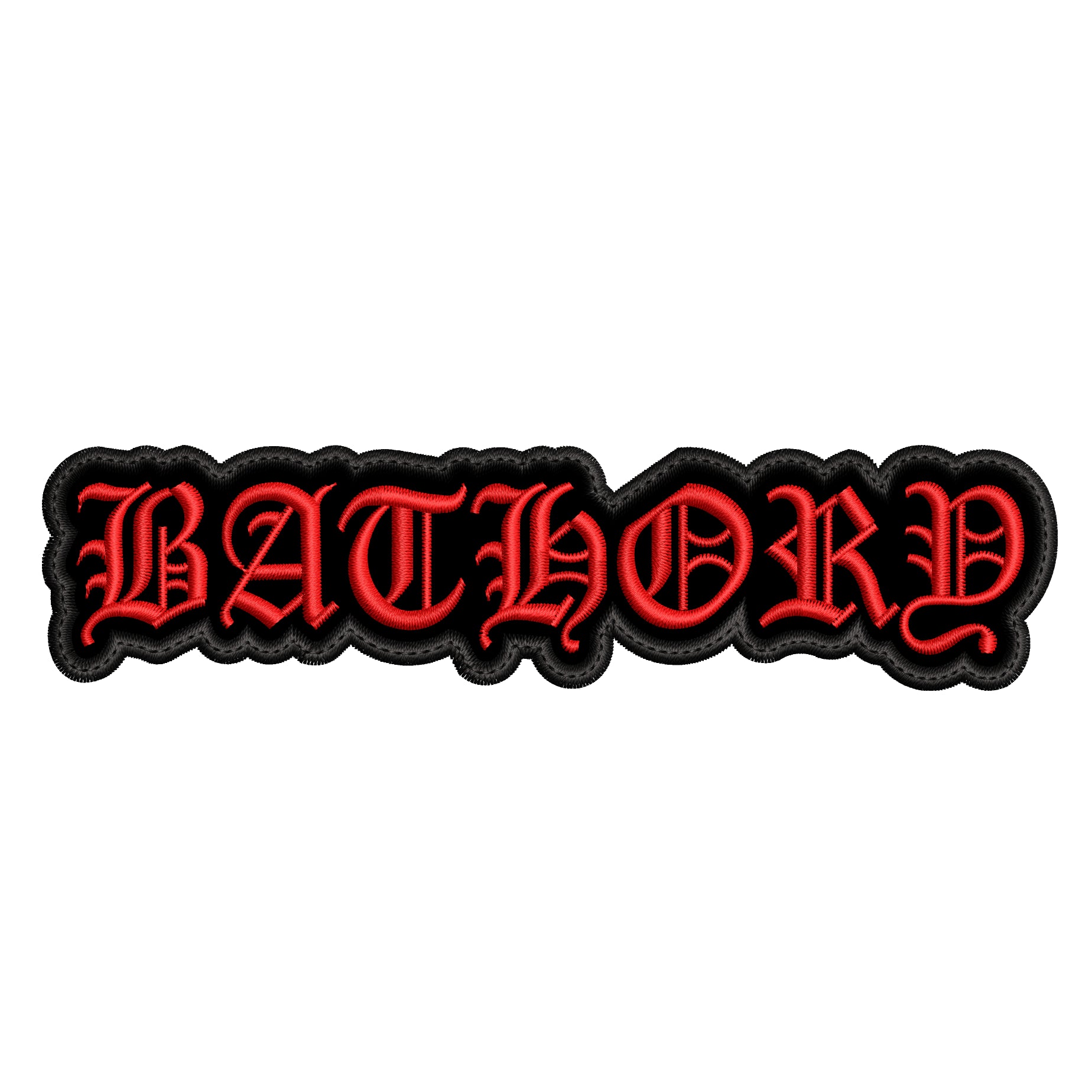 Parche Bordado BATHORD Black Metal