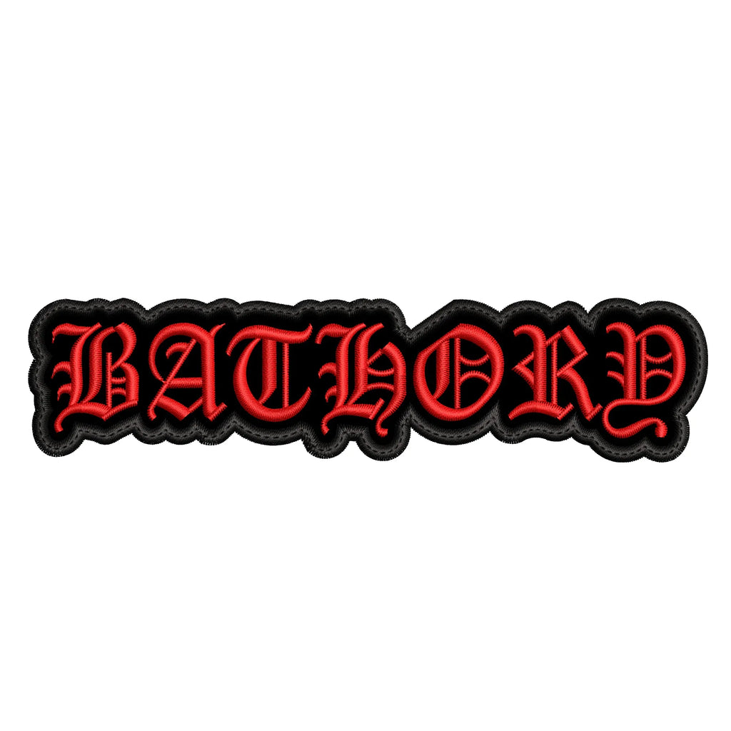 Parche Bordado BATHORD Black Metal