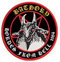 Parche Bordado BATHORY Black Metal