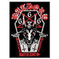 Parche Bordado BATHORY 666 Black Metal