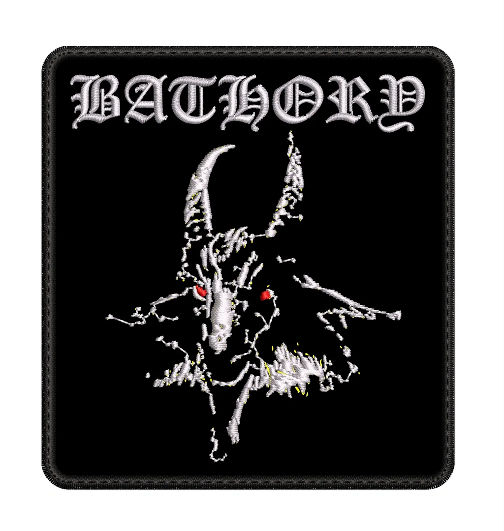 Parche Bordado BATHORY Black Metal