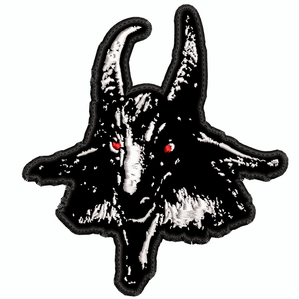 Parche Bordado BATHORY Goat Black Metal