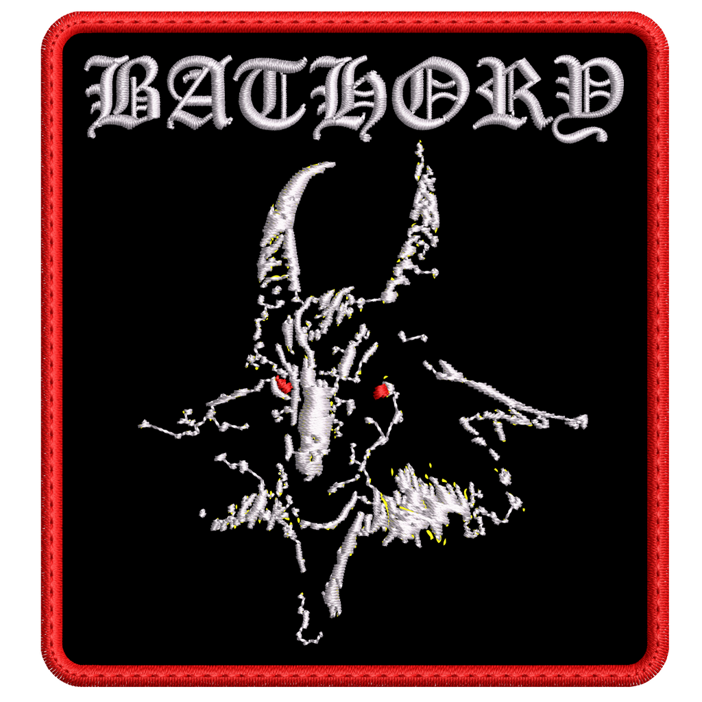 Parche Bordado BATHORY Black Metal