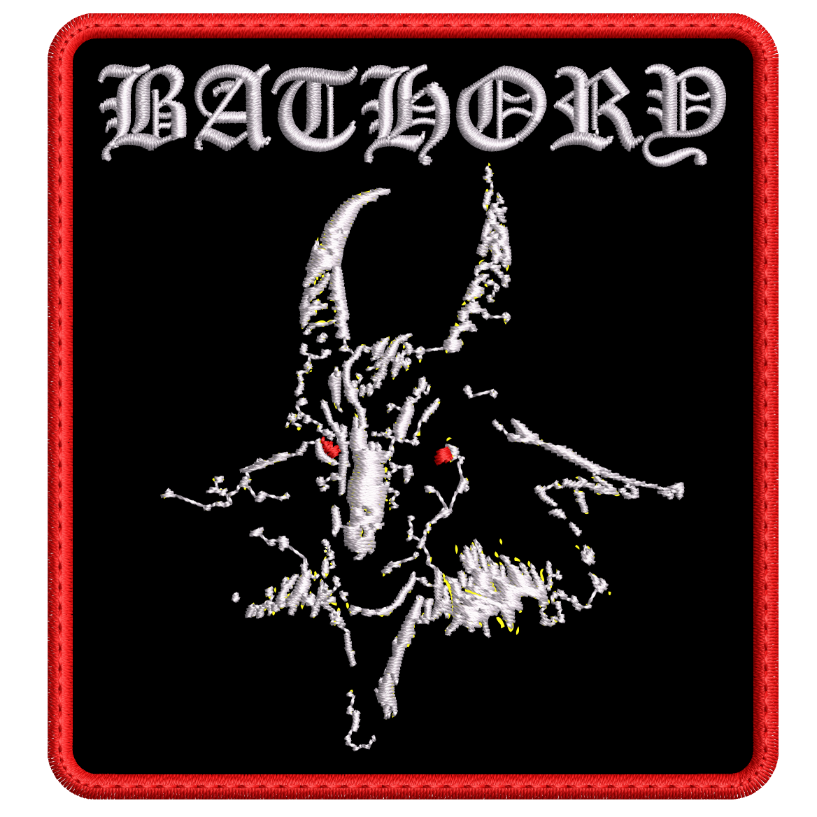 Parche Bordado BATHORY Black Metal