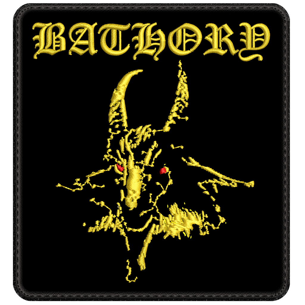 Parche Bordado BATHORY Black Metal