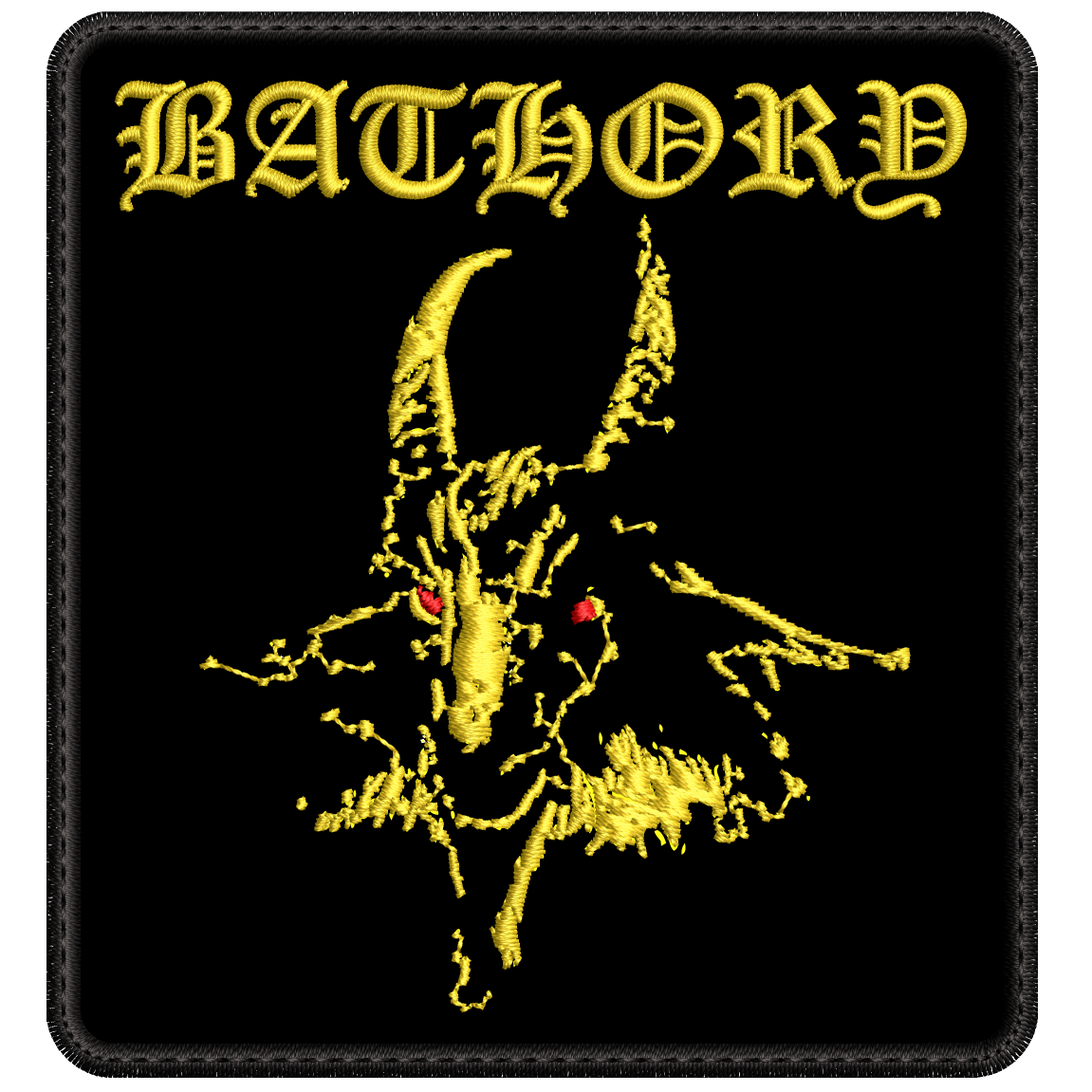 Parche Bordado BATHORY Black Metal
