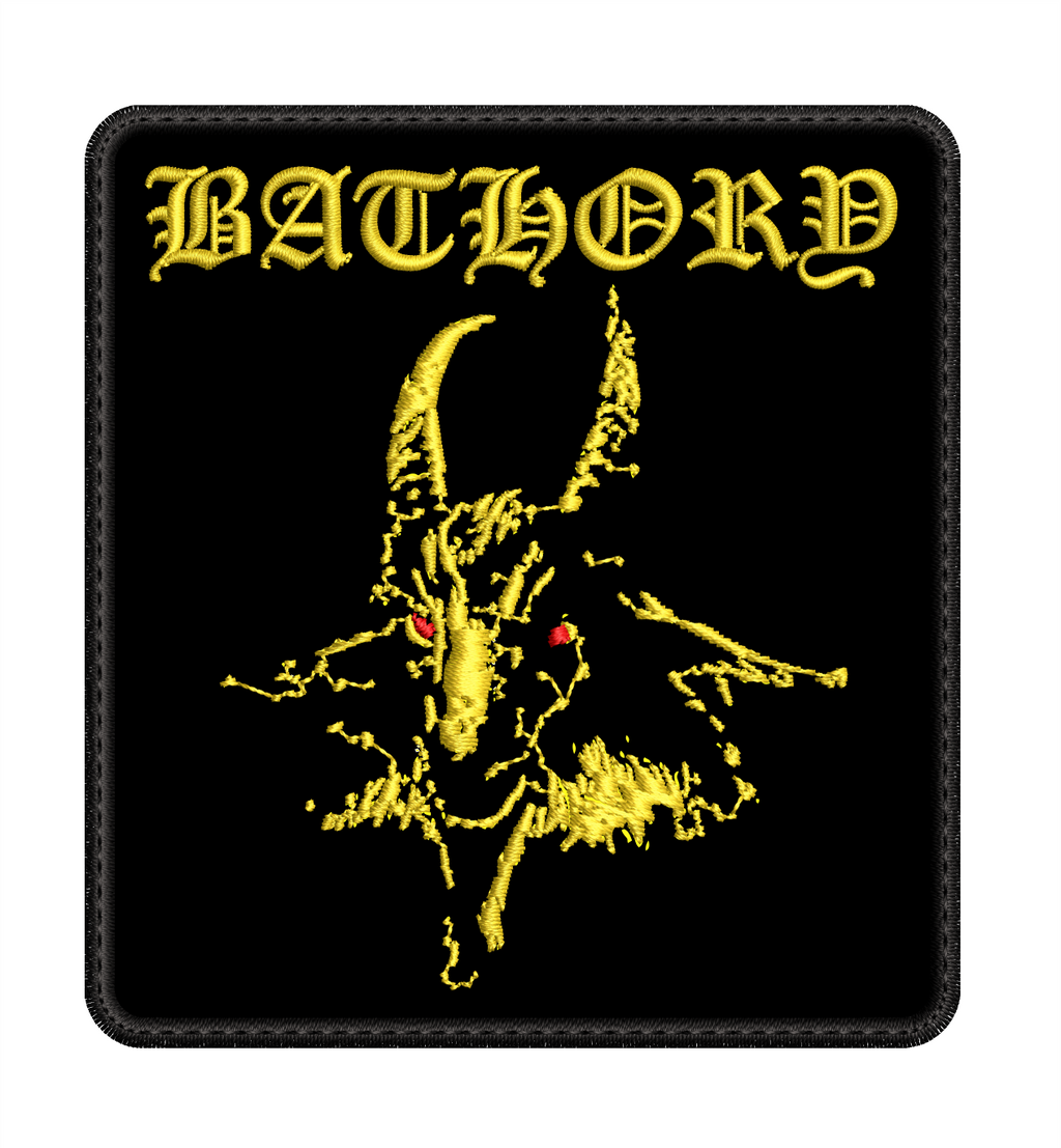 Parche Bordado BATHORY Black Metal