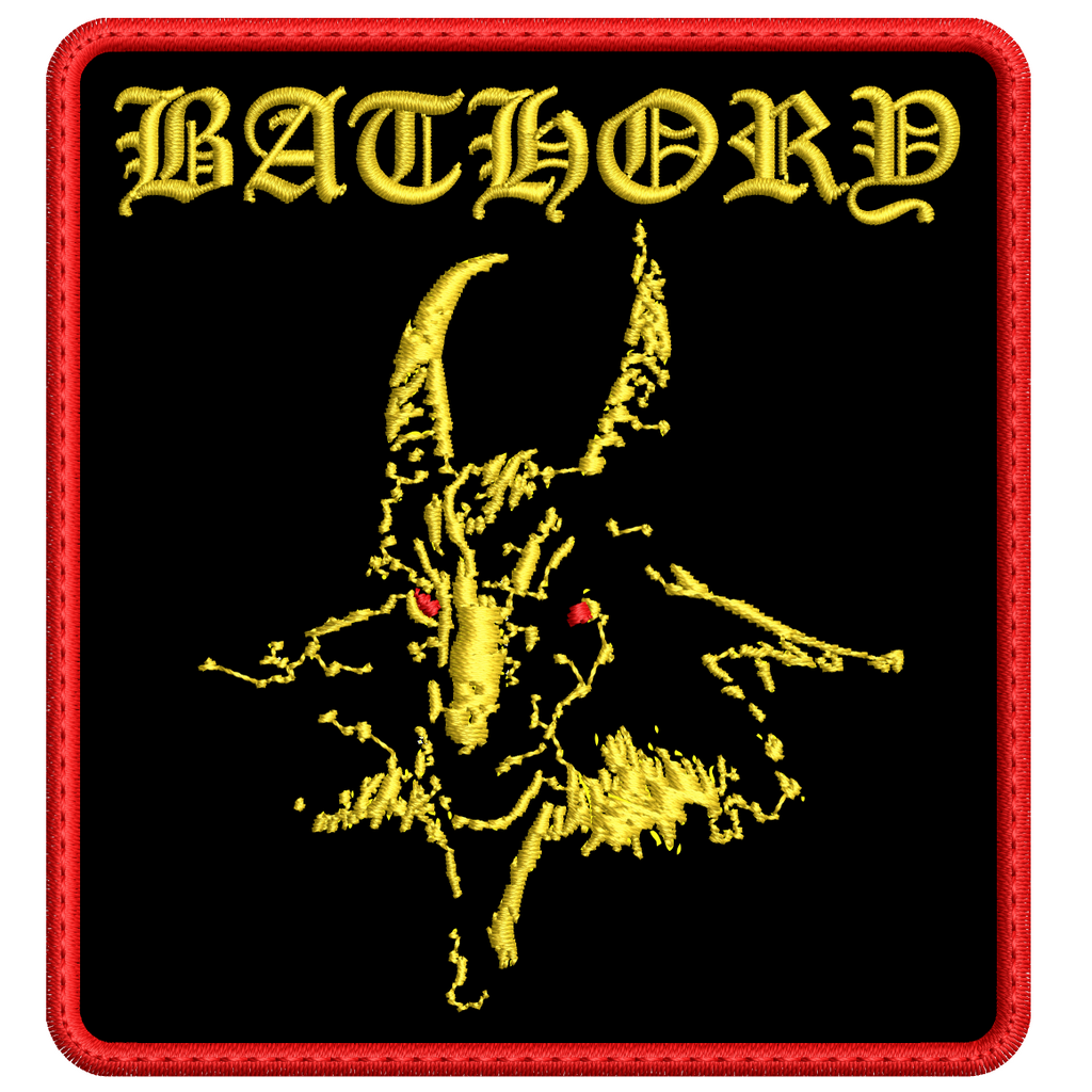 Parche Bordado BATHORY Black Metal