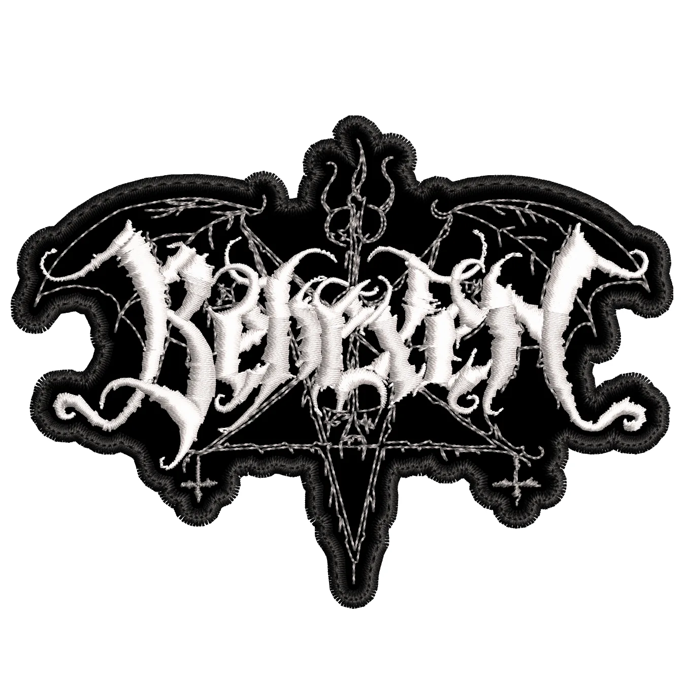 Parche Bordado BEHENEX Black Metal