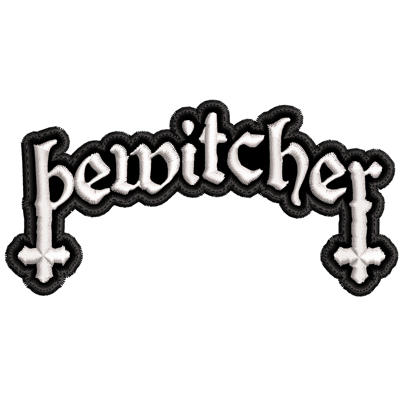 Parche Bordado BEWITCHER Metal