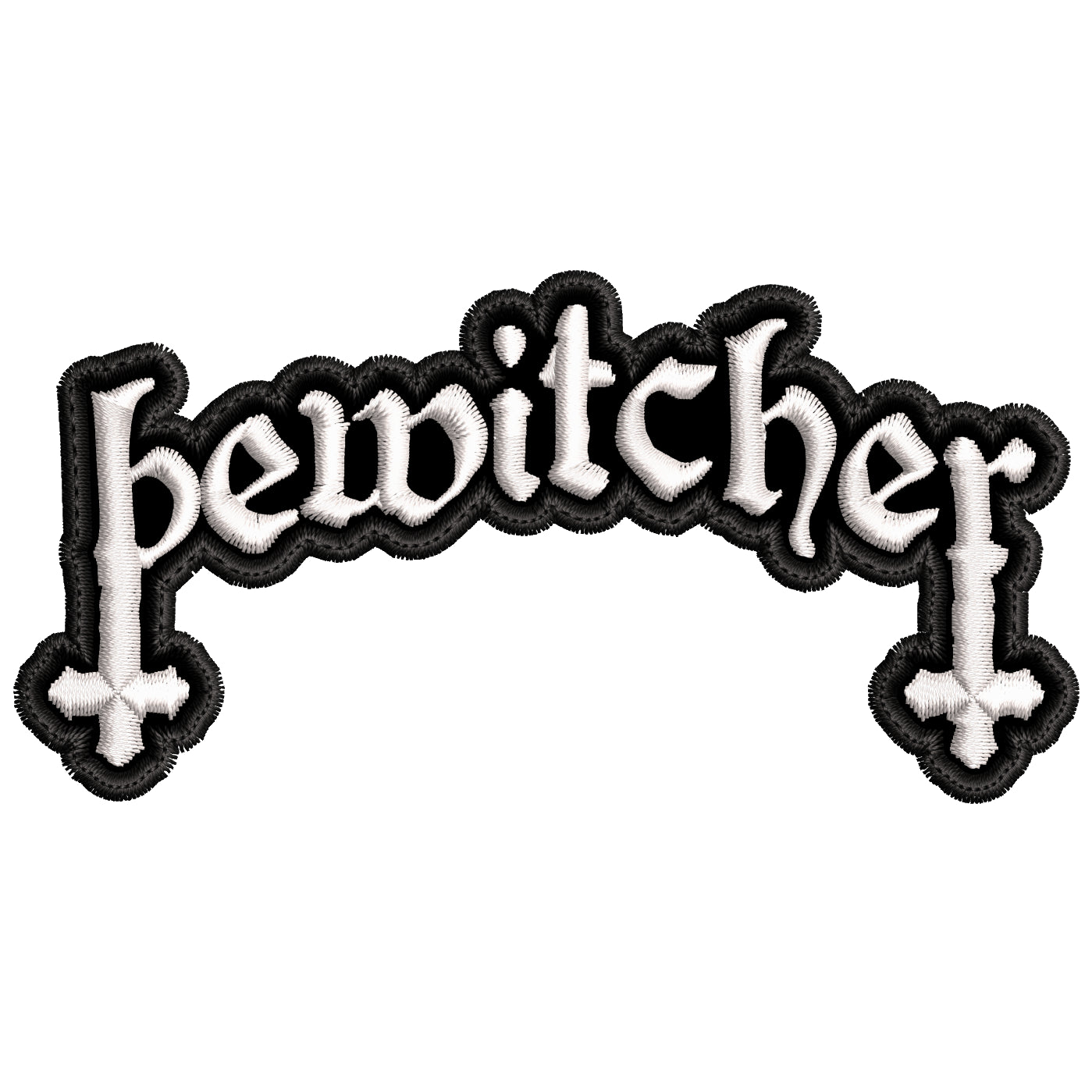 Parche Bordado BEWITCHER Metal