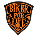 Parche Bordado BIKER FOR LIFE