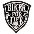 Parche Bordado Mini BIKER FOR LIFE