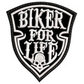 Parche Bordado Mini BIKER FOR LIFE