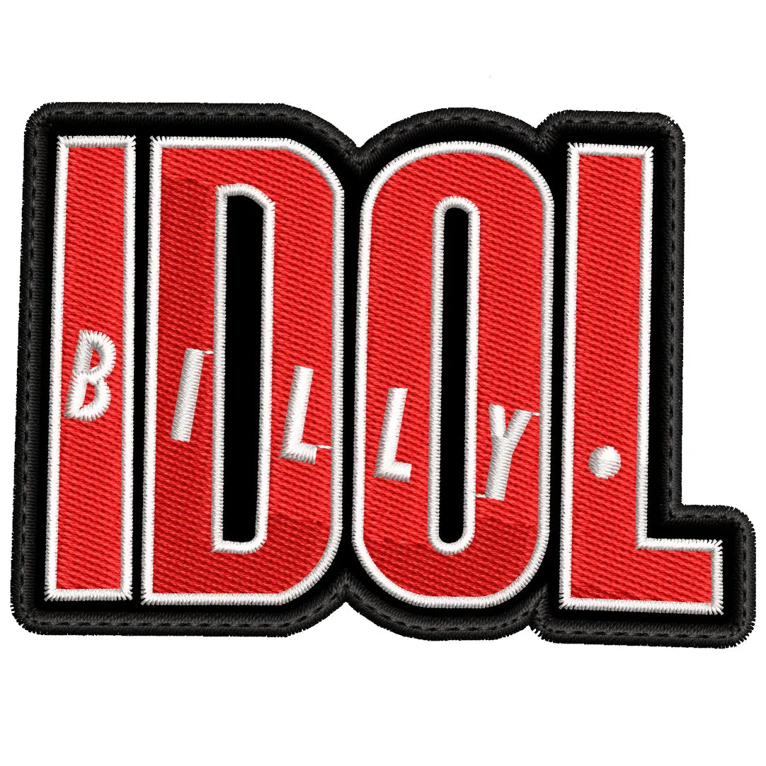 Parche Bordado BILLY IDOL Punk Rock