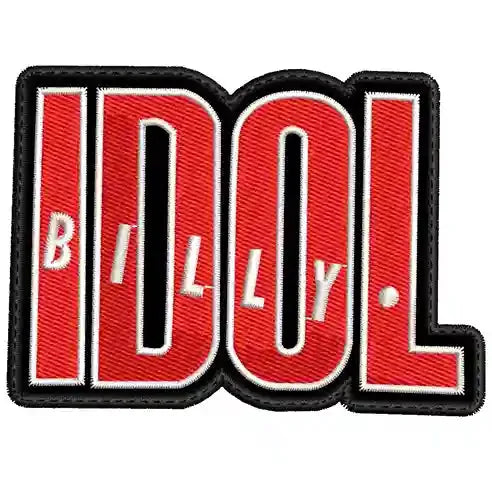 Parche Bordado BILLY IDOL Punk Rock