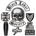Espaldera Bordada BLACK LABEL