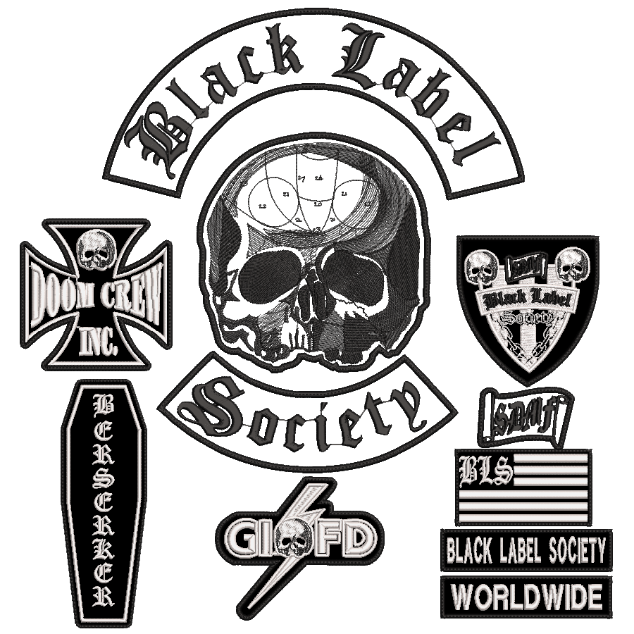 Espaldera Bordada BLACK LABEL