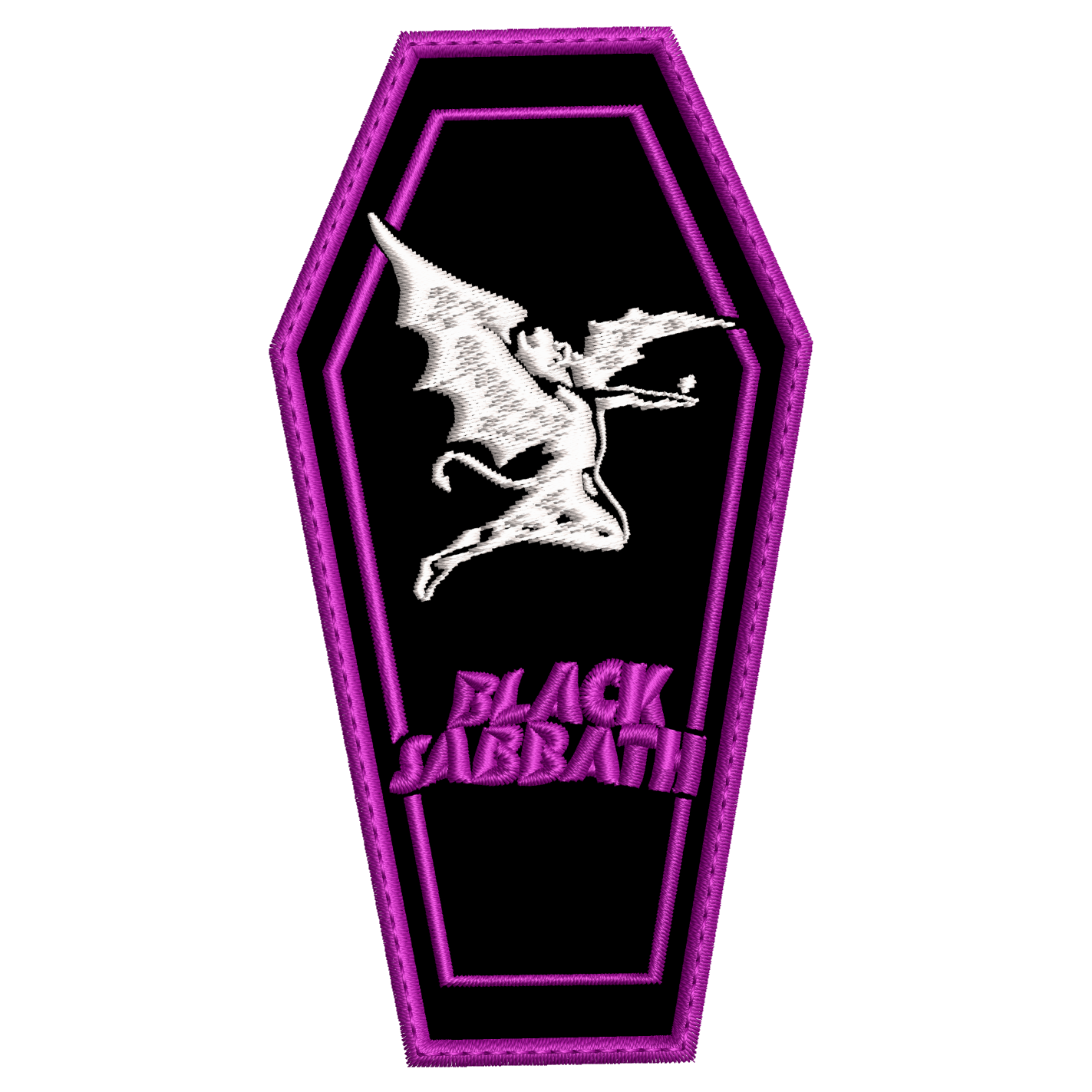 Parche Bordado Mini BLACK SABBATH Heavy Metal