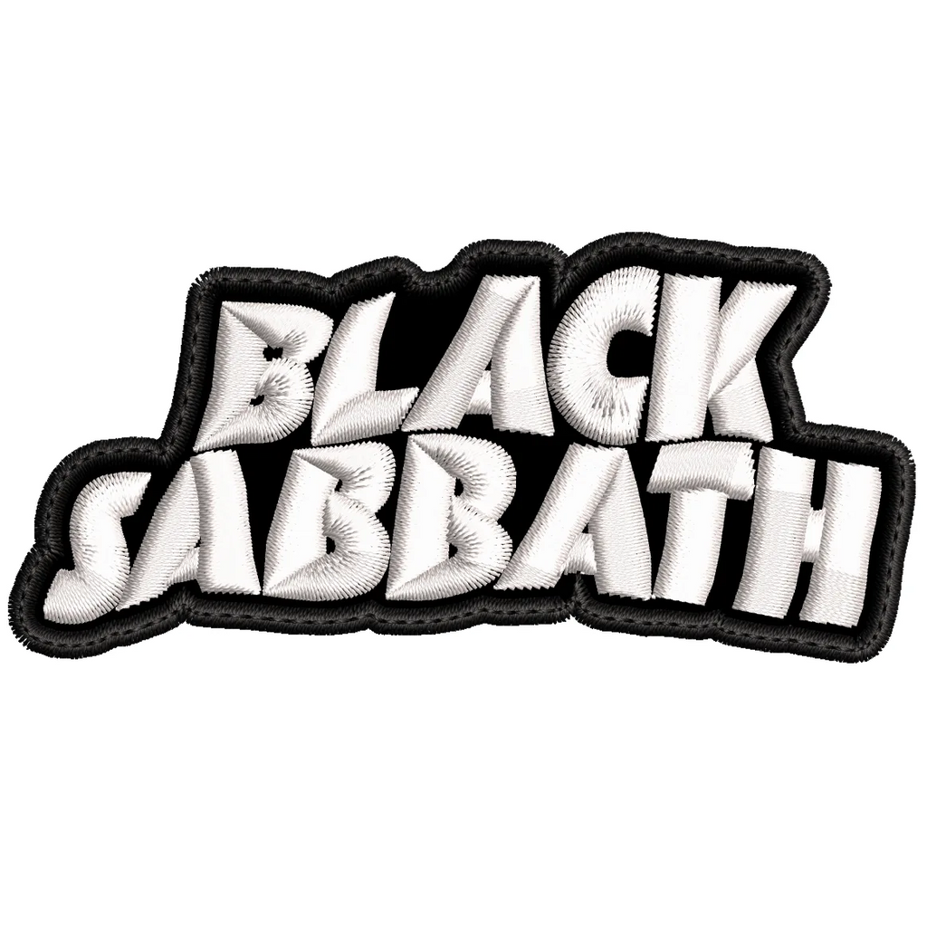 Parche Bordado BLACK SABBATH Heavy Metal