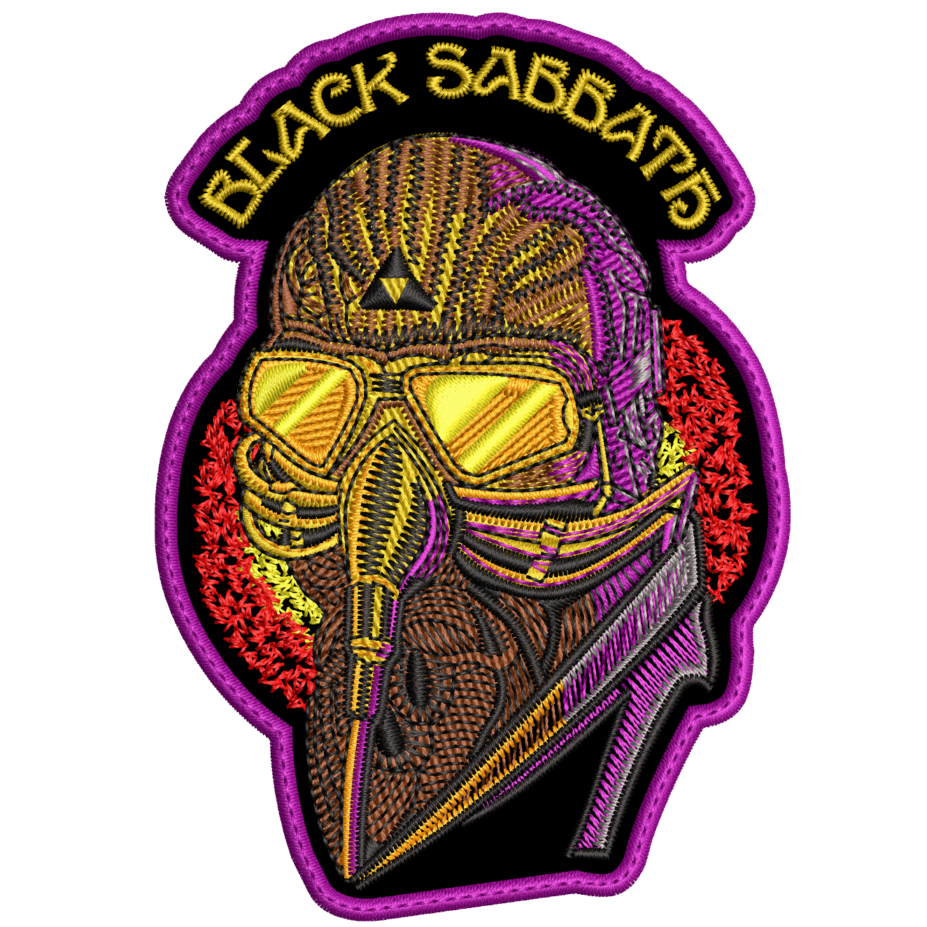 Parche Bordado BLACK SABBATH Heavy Metal