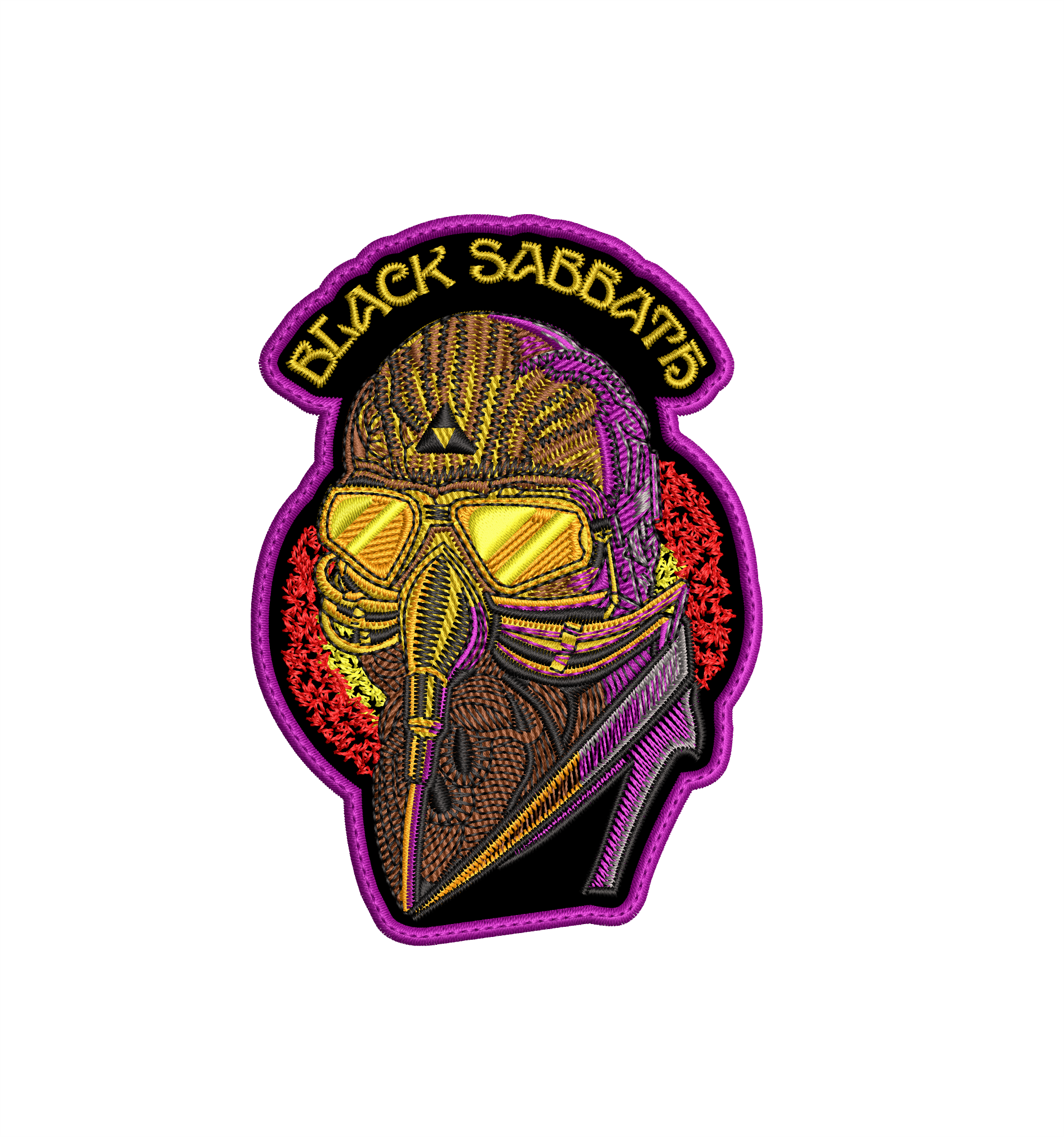 Parche Bordado BLACK SABBATH Heavy Metal