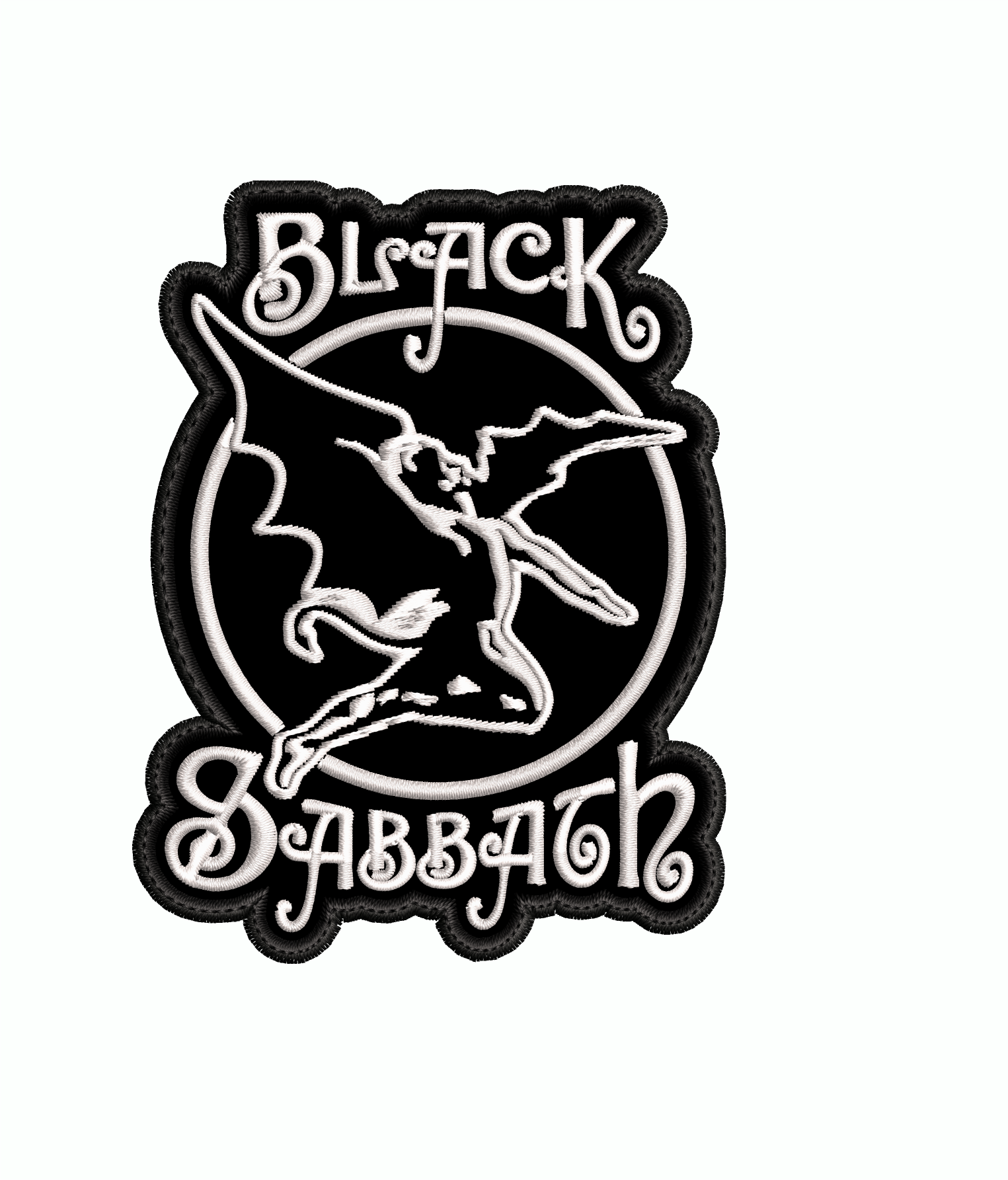 Parche Bordado BLACK SABBATH Heavy Metal
