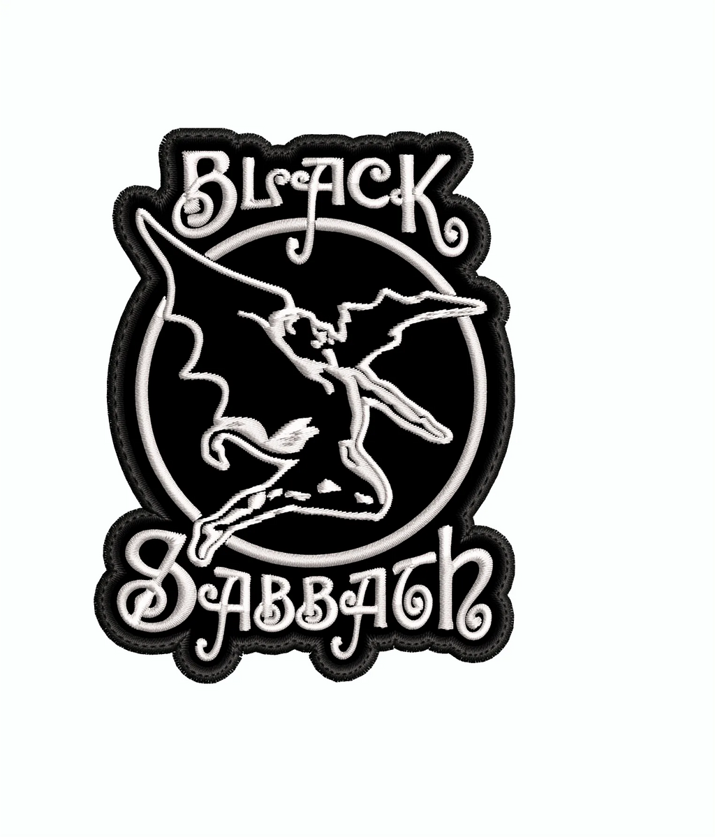 Parche Bordado BLACK SABBATH Heavy Metal