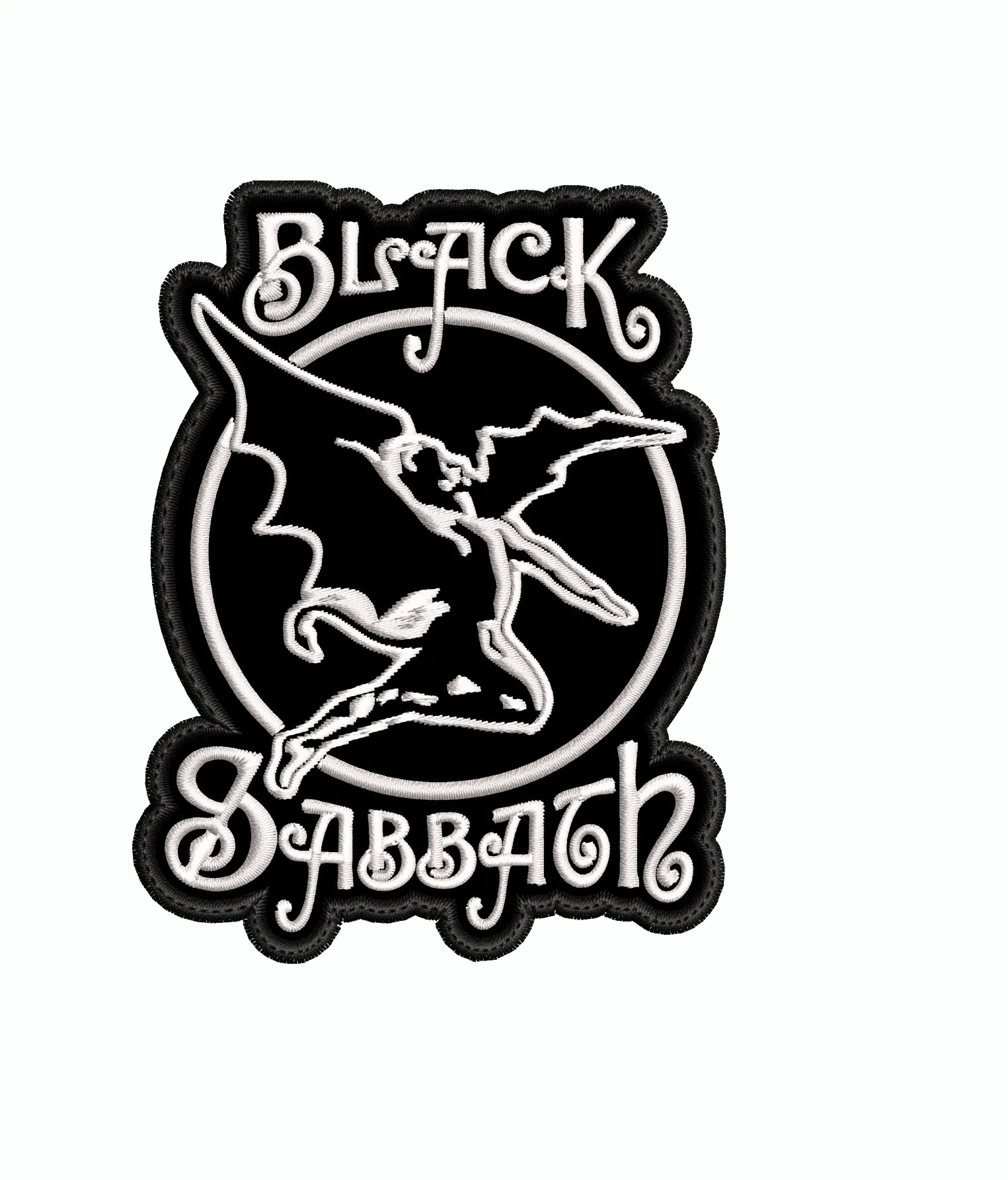 Parche Bordado BLACK SABBATH Heavy Metal