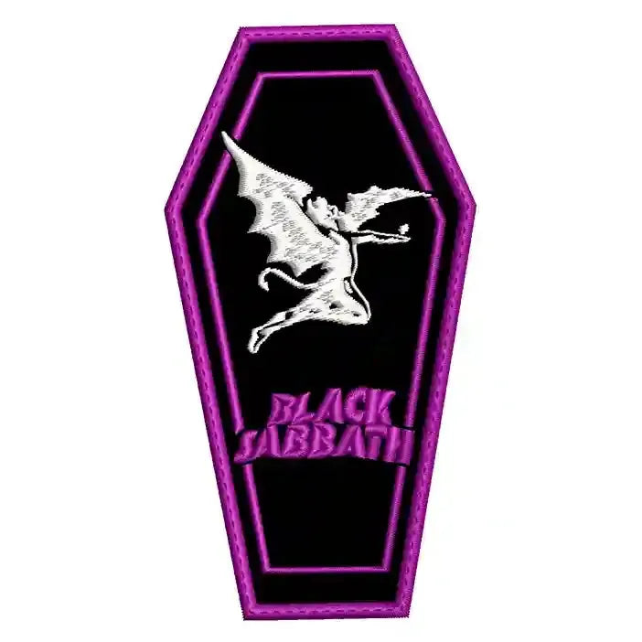 Parche Bordado Mini BLACK SABBATH Heavy Metal