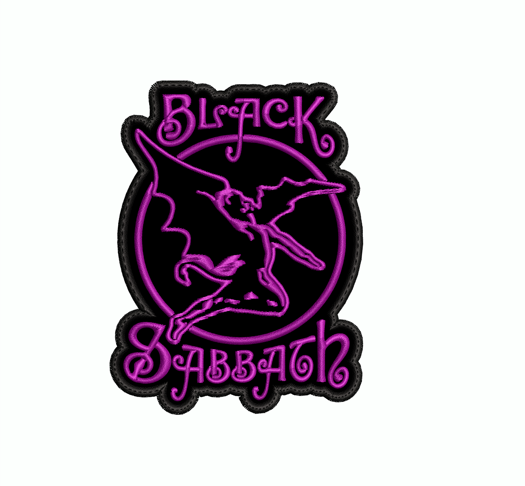 Parche Bordado BLACK SABBATH Heavy Metal