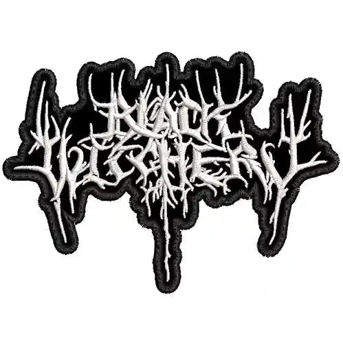 Parche Bordado BLACK WITCHERY Death Metal