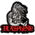 Parche Bordado Mini BLASPHEMY  Black Metal