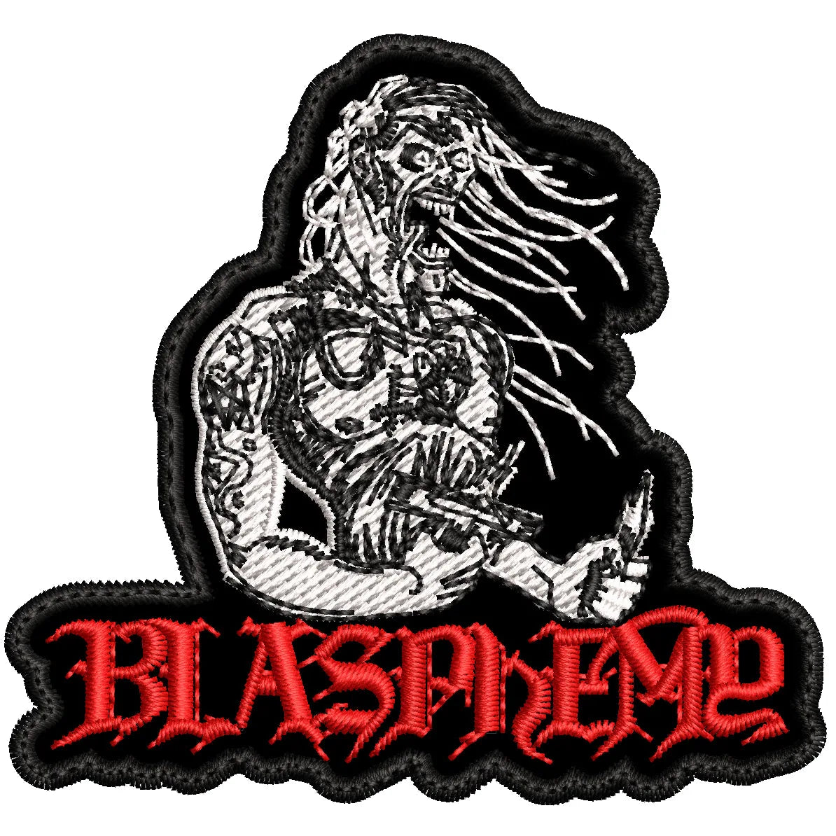 Parche Bordado Mini BLASPHEMY  Black Metal